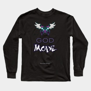 God Mode Gamer Long Sleeve T-Shirt